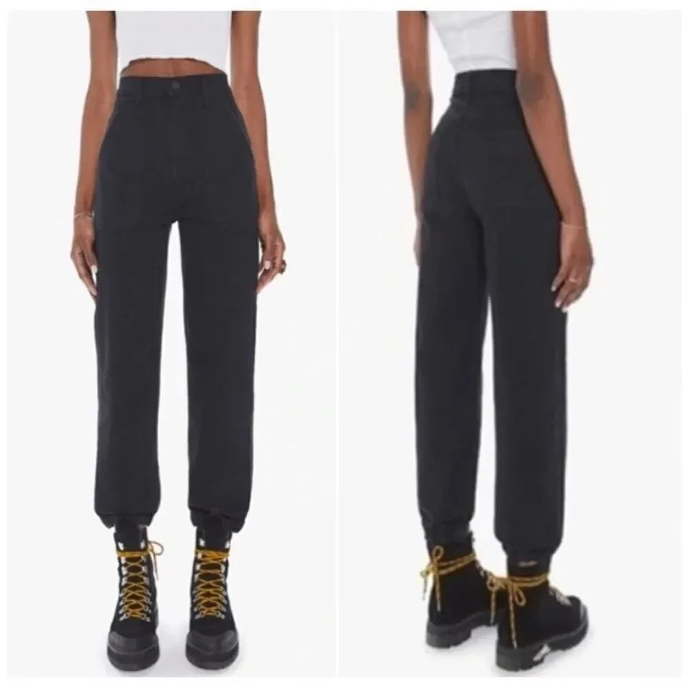 Mother The Wrapper Patch Springy Not Guilty Jogger Ankle Jeans Sz 25 NWT $248